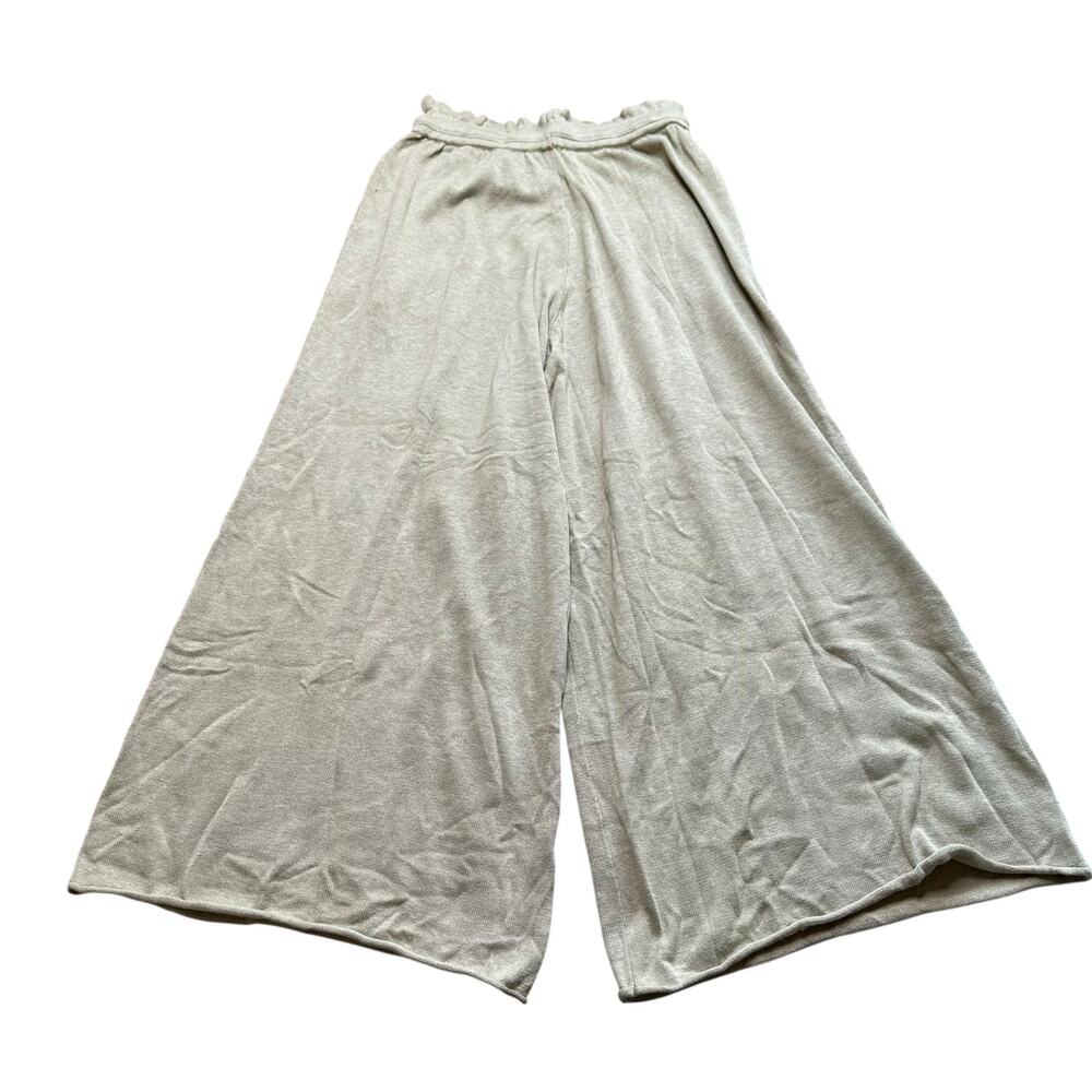 LUNYA Wide Leg Organic Cotton Silk Blend‎ Relaxed Pants Women's Size Small NWT - Picture 3 of 8